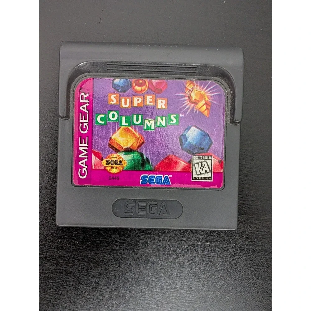 Super Columns (Sega Game Gear, 1995)‎ Video Game Cartridge